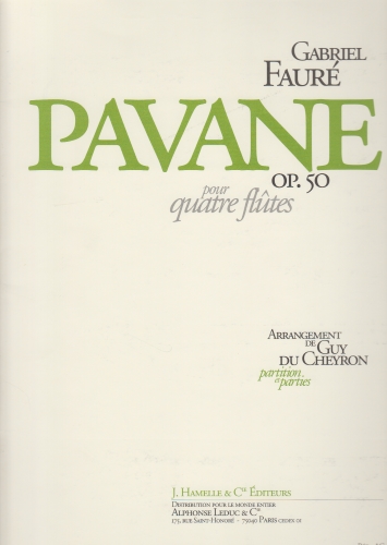 PAVANE Op.50 (score & parts)