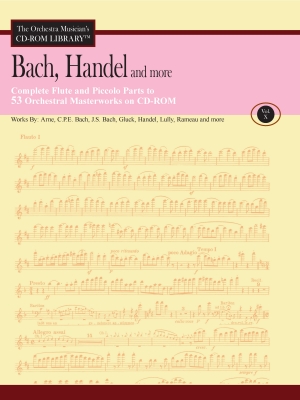 THE ORCHESTRA MUSICIAN'S CD-ROM LIBRARY Volume 10: Bach, Handel etc
