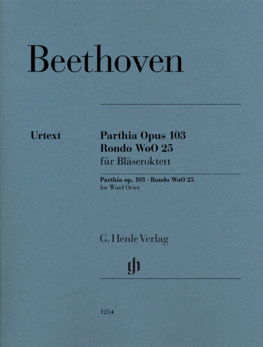 PARTHIA Op.103 Rondo, WoO 25 (set of parts)