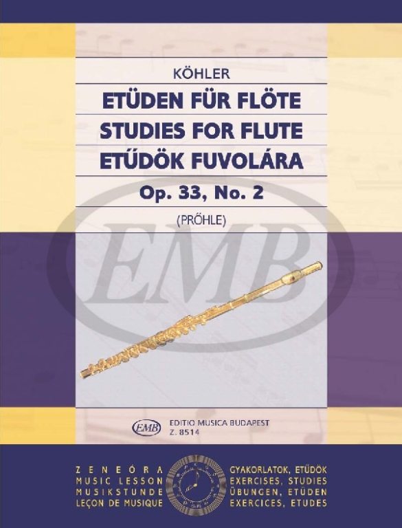 STUDIES FOR FLUTE Op.33 No.2
