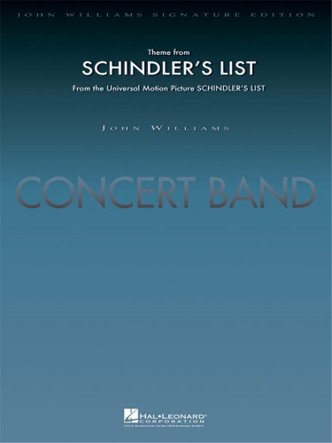 THEME FROM SCHINDLER'S LIST (score)
