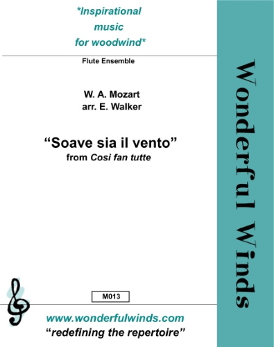 SOAVE SIA IL VENTO (score & parts) - Digital Edition