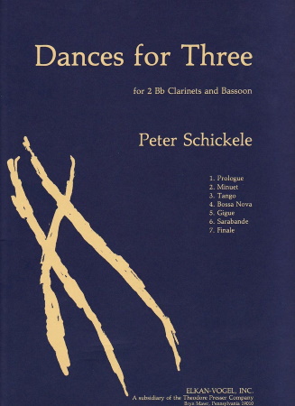 DANCES FOR THREE (score & parts)