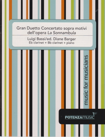 GRAN DUETTO CONCERTATO sopra motivi dell'opera La Sonnambula