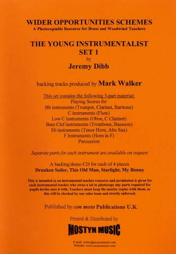 THE YOUNG INSTRUMENTALIST Volume 1 (score & parts)