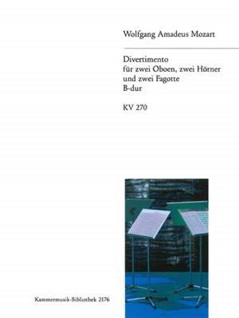 DIVERTIMENTO No.14 in Bb major KV270 (parts only)