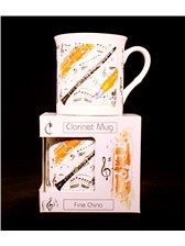 FINE CHINA MUG Clarinet Design