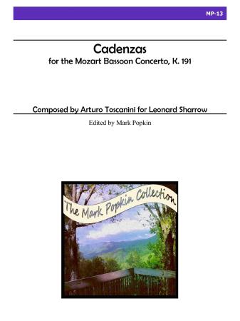CADENZAS for the Mozart Bassoon Concerto K191