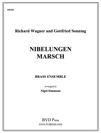 NIBELUNGEN MARSCH score & parts