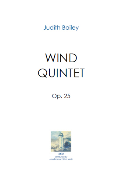 WIND QUINTET Op.25 score & parts