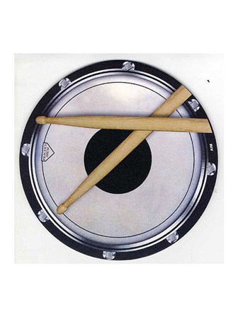MOUSE MAT Drum Head and Sticks Design