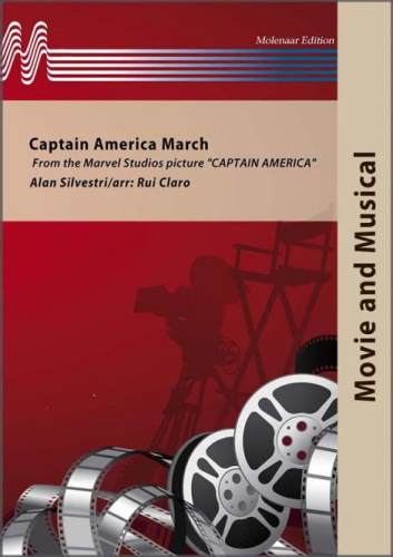 CAPTAIN AMERICA MARCH (score & parts)