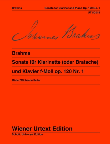 SONATA in F minor Op.120 No.1 (Wiener Urtext)
