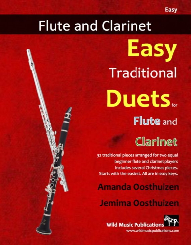 EASY TRADITIONAL DUETS for Flute & Clarinet