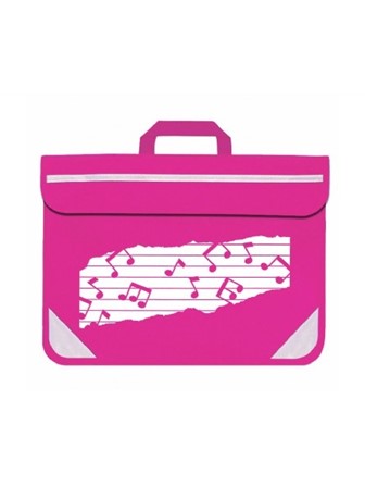 MUSIC BAG DUO Music Notes (Pink)