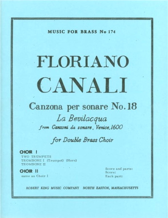 CANZONA PER SONARE No.18