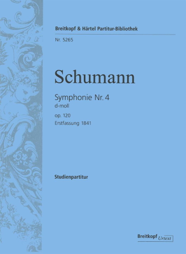 SYMPHONY No.4 in D minor Op.120 (study score)