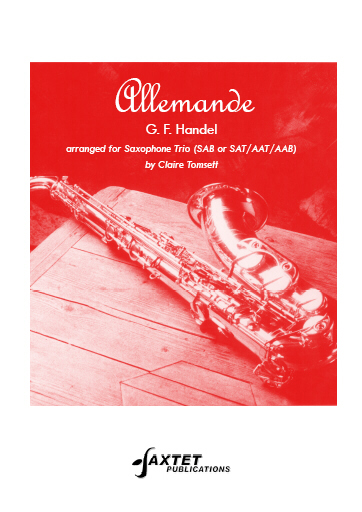 ALLEMANDE (score & parts)