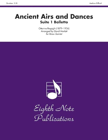 ANCIENT AIRS AND DANCES Suite 1 Balletto