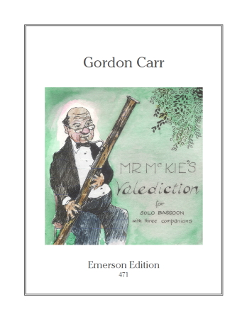 MR McKIE'S VALEDICTION (score & parts)