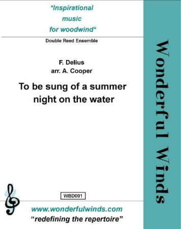 TO BE SUNG OF A SUMMER NIGHT ON THE WATER