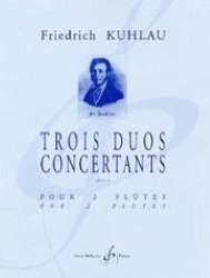 THREE DUOS CONCERTANTS Op.10 (playing score)
