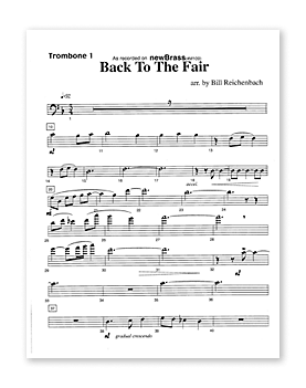 BACK TO THE FAIR (score & parts)