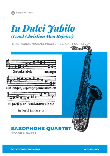 IN DULCI JUBILO (score & parts)