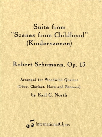 SCENES FROM CHILDHOOD Suite  Op.15 (score & parts)