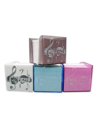 MEMO NOTE BLOCK Treble Clef (Pink)