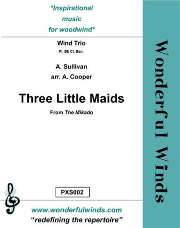 THREE LITTLE MAIDS score & parts