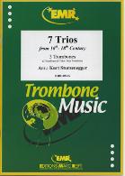 SEVEN TRIOS from the 16th-18th Century (score & parts)