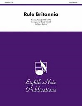 RULE BRITANNIA (score & parts)