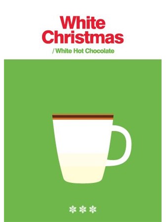 GREETINGS CARD White Hot Chocolate