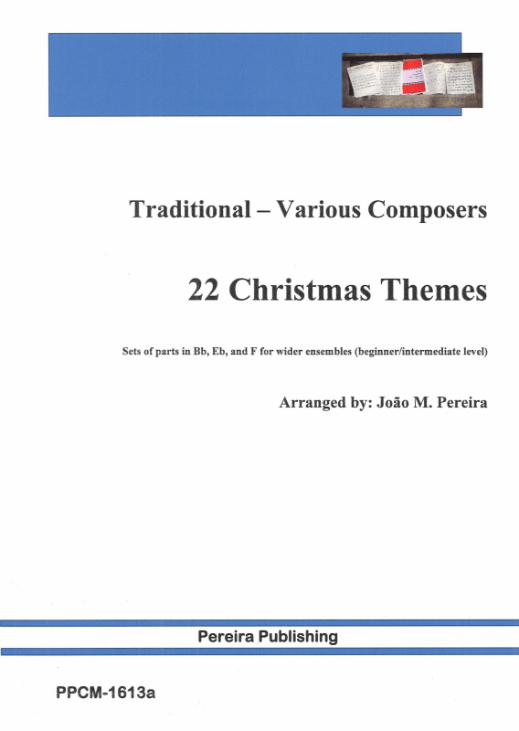22 CHRISTMAS THEMES (Bb, Eb & F instruments)