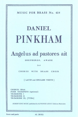 ANGELUS AD PASTORES (score & brass parts)