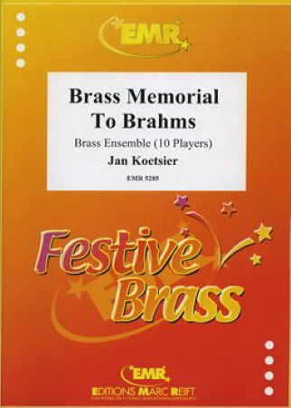BRASS MEMORIAL TO BRAHMS