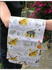 TEA TOWEL Classical Instruments