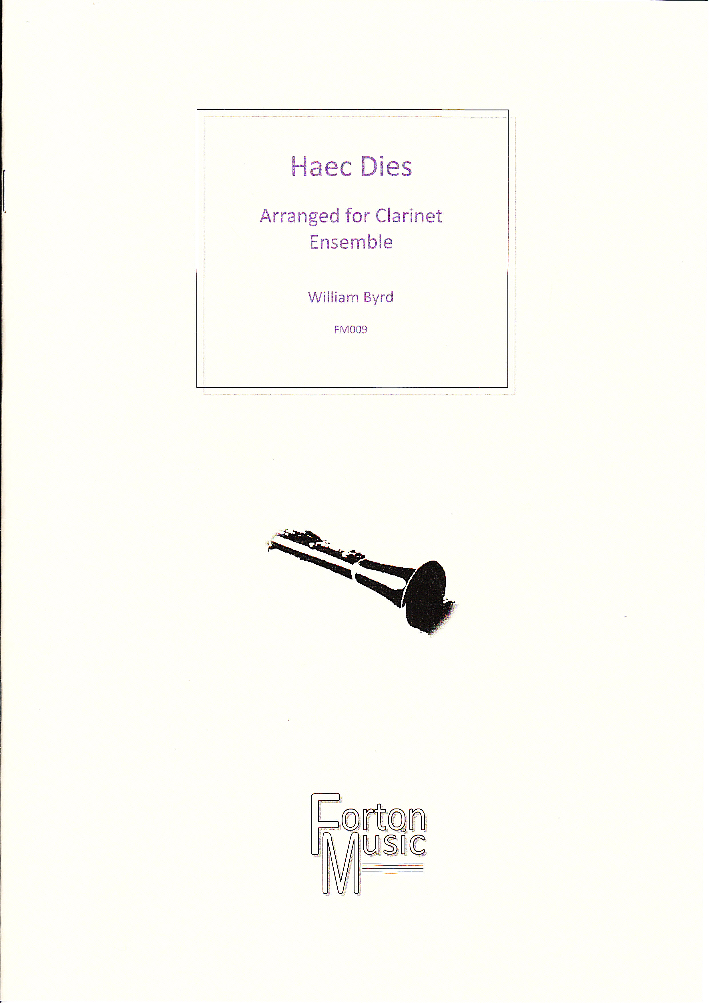 HAEC DIES score & parts