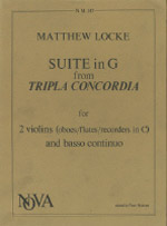 SUITE in G from Tripla Concordia