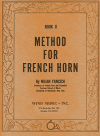 METHOD FOR FRENCH HORN PLAYING Volume 2