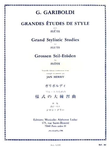 GRANDES ETUDES DE STYLE Op.134