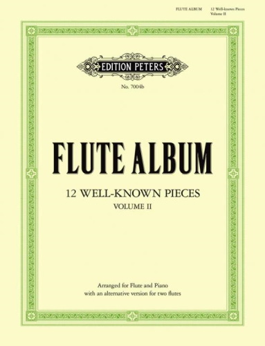 FLUTE ALBUM - 12 well-known pieces Volume 2