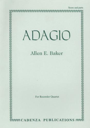 ADAGIO for Recorder Quartet