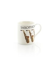 MUSIC WORD MUG Saxophone