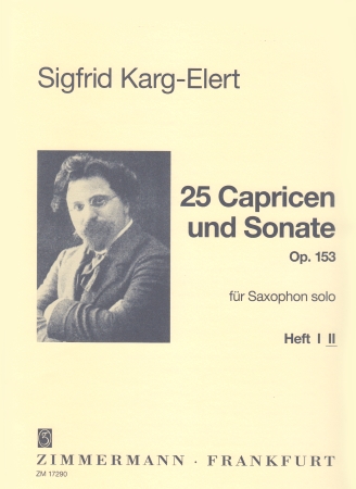 25 CAPRICES AND A SONATA Op.153 Volume 1