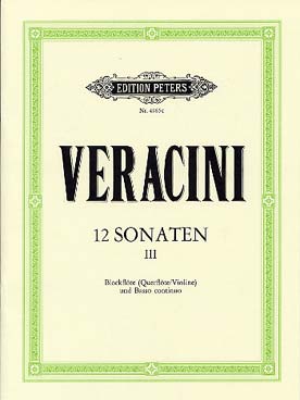 12 SONATAS Op.1 Volume 3
