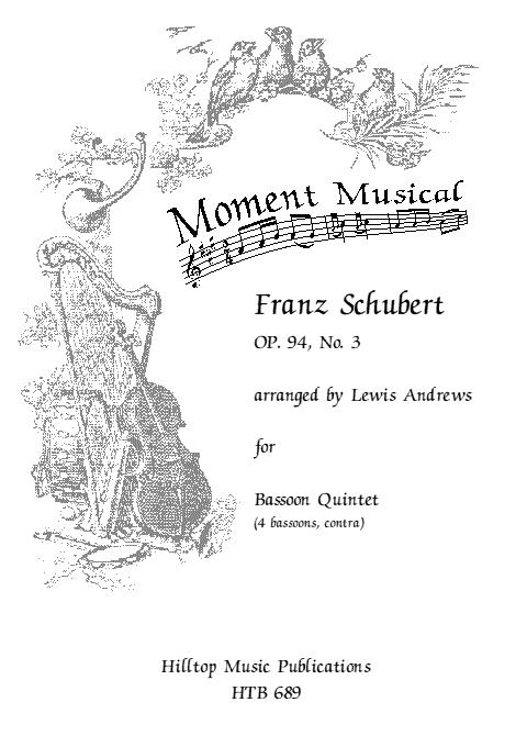 MOMENT MUSICAL Op.94 No.3 (score & parts)