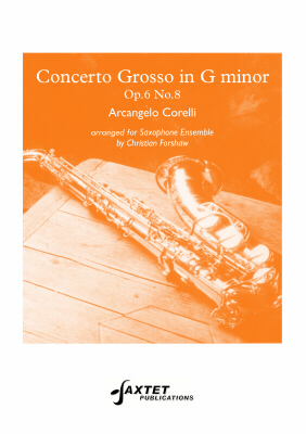 CONCERTO GROSSO in G minor, Op.6 No.8 (score & parts)