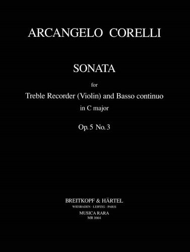 SONATA in C major Op.5 No.3